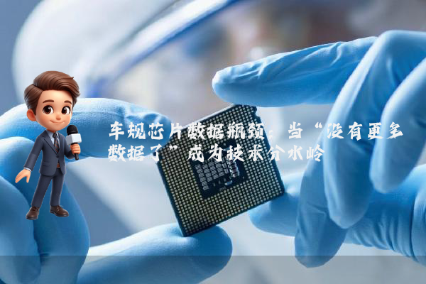 车规芯片数据瓶颈：当“没有更多数据了”成为技术分水岭