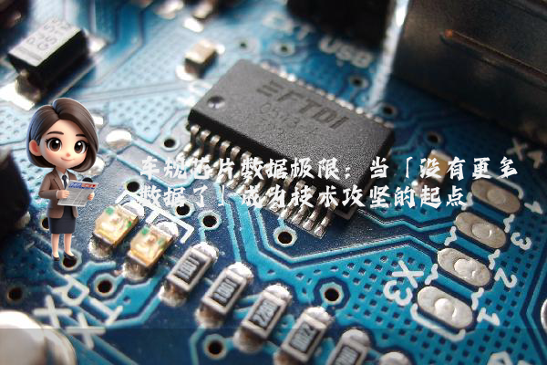 车规芯片数据极限：当「没有更多数据了」成为技术攻坚的起点