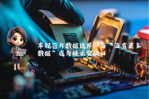 车规芯片数据边界：当“没有更多数据”成为技术突破口