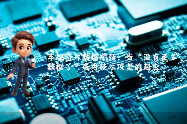 车规芯片数据瓶颈：当“没有更多数据了”成为技术攻坚的起点