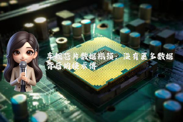 车规芯片数据瓶颈：没有更多数据背后的技术博弈