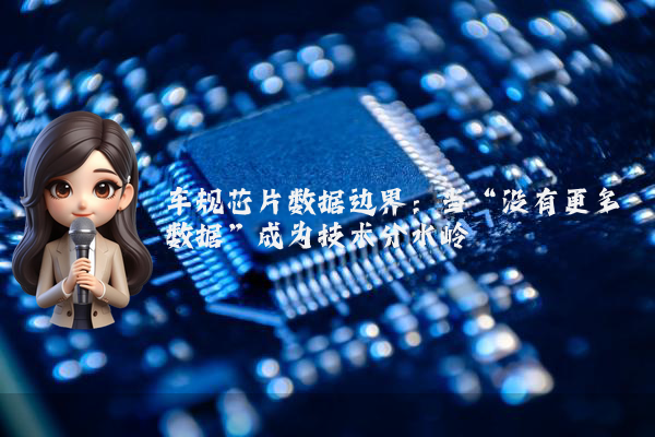 车规芯片数据边界：当“没有更多数据”成为技术分水岭