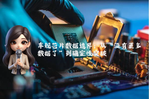 车规芯片数据边界：从“没有更多数据了”到确定性突破