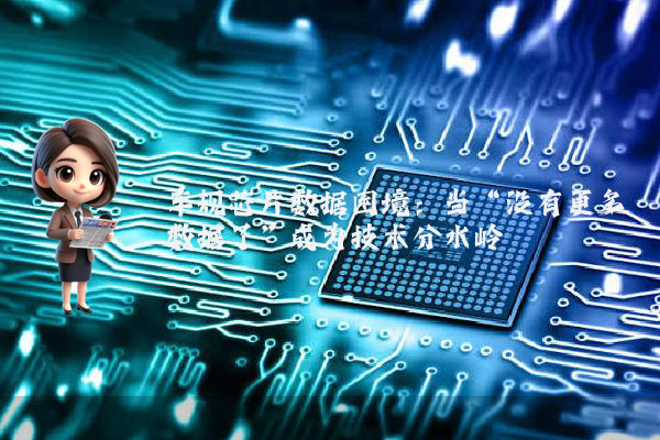 车规芯片数据困境：当“没有更多数据了”成为技术分水岭